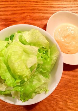 ザクザクレタス☆味噌マヨネーズ-レシピのメイン写真