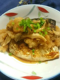 鯖のしめじとサッパリ大根おろし煮★-レシピのメイン写真