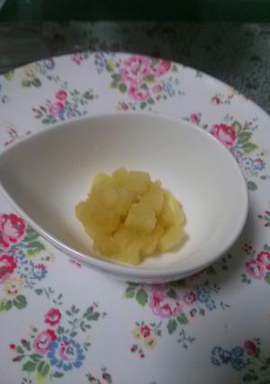 離乳食後期★さつまいものすりりんご煮-レシピのメイン写真