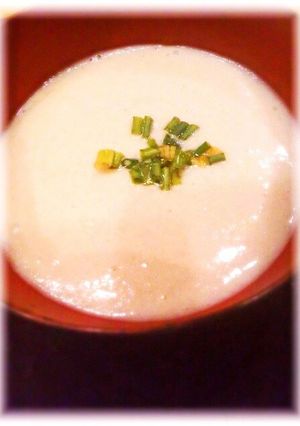 ふわっふわ＊豆乳の里芋ポタージュ(和風)-レシピのメイン写真