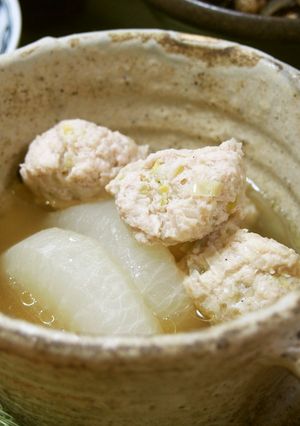 大根と鶏団子の炊いたん-レシピのメイン写真