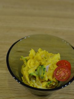 大人の!かぼちゃサラダ-レシピのメイン写真