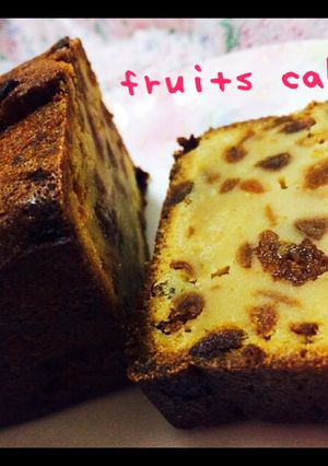 ドライフルーツたっぷりのパウンドケーキ-レシピのメイン写真
