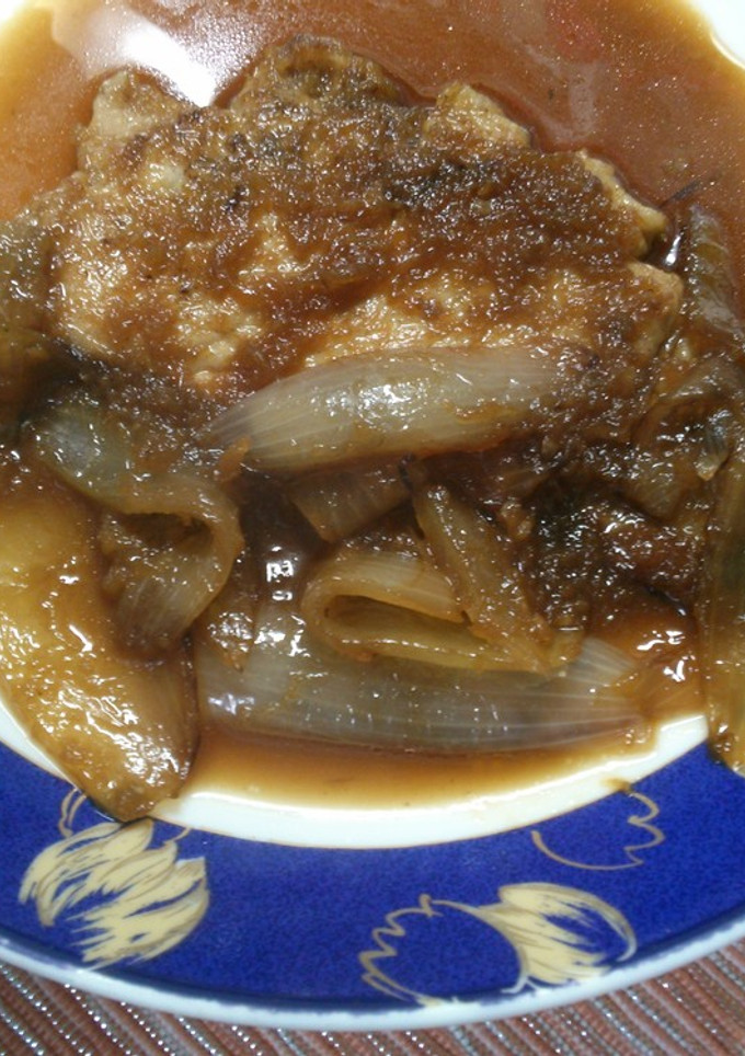 簡単！ 豚ロース 玉ねぎの 生姜焼き-レシピのメイン写真