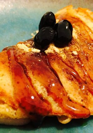 幸せレシピ♡きな粉のモチどら焼き♬-レシピのメイン写真