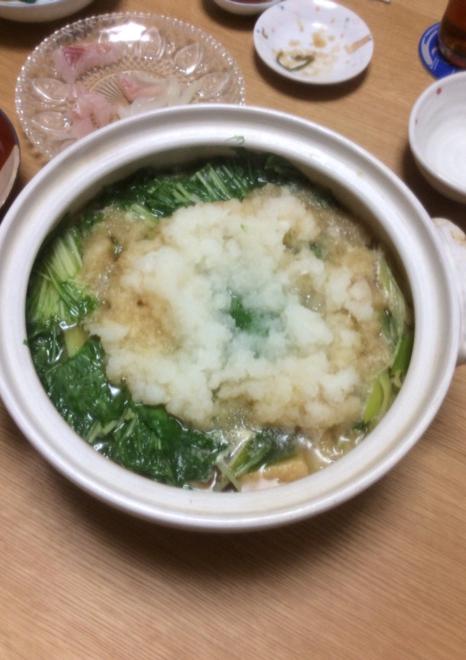 大根おろし、がんばって！おいしいみぞれ鍋-レシピのメイン写真