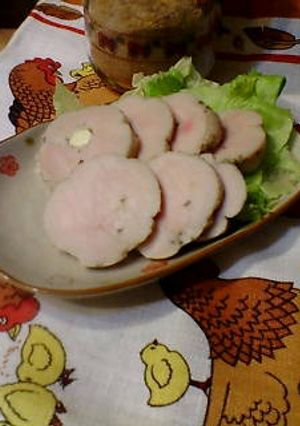 ♪炊飯器でハーブ風味『鶏ハム』♪-レシピのメイン写真