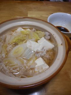 豚と白菜の一人鍋-レシピのメイン写真