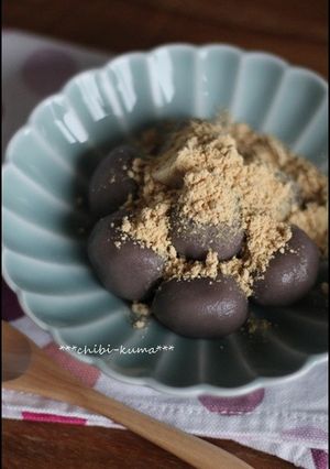 黒豆の煮汁をリメイク☆黒汁だんご-レシピのメイン写真