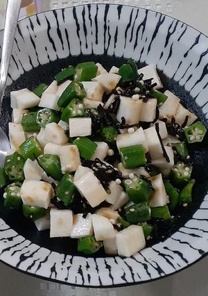 長芋とオクラの合わせ物-レシピのメイン写真