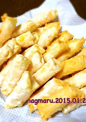 餃子の皮でチェダーチーズポテト-レシピのメイン写真