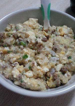 長芋と豆腐丼-レシピのメイン写真