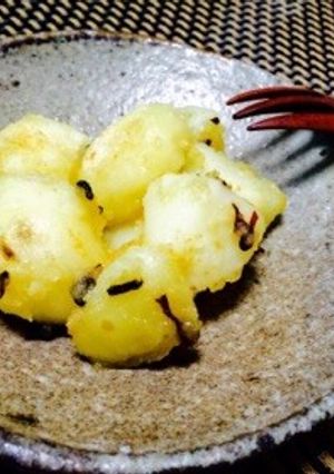 【15分】バター塩昆布味のこふきいも-レシピのメイン写真