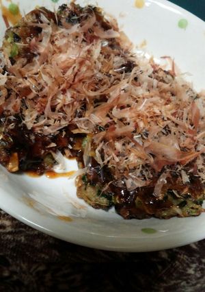 余った餃子のタネでお残り焼き♪-レシピのメイン写真
