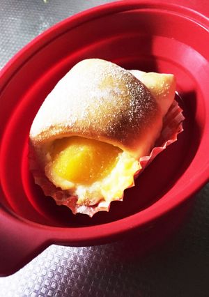 缶詰めくるくるカスタードパン-レシピのメイン写真