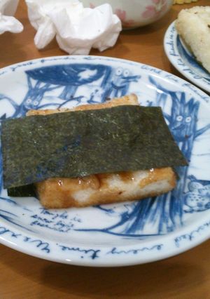 意外と合うソース味の揚げ餅*-レシピのメイン写真