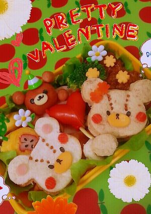 ジャッキー&デイビッドのLoveキャラ弁-レシピのメイン写真