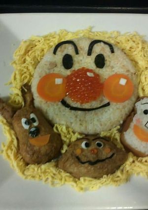 ⭐アンパンマンちらし寿司⭐-レシピのメイン写真