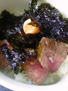 素敵なwステーキ丼-レシピのメイン写真
