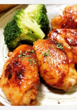 手羽先のピリ辛甘いコチュジャン焼き-レシピのメイン写真