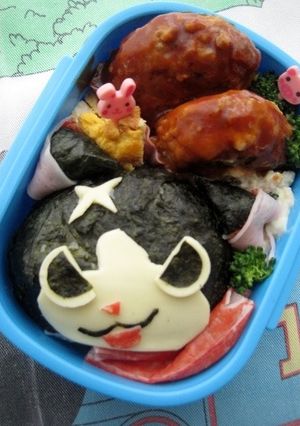妖怪ウォッチ　フユニャンのキャラ弁-レシピのメイン写真