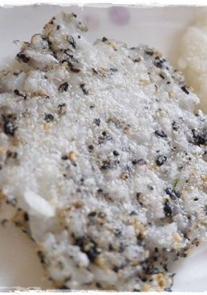 離乳食おやつ　すりゴマせんべい-レシピのメイン写真
