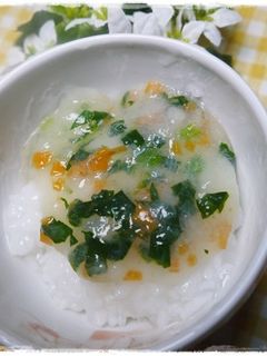 離乳食中期 にんじんのじゃがトロかゆ-レシピのメイン写真