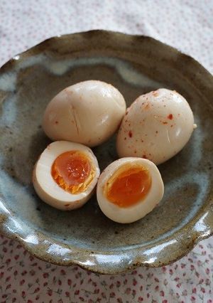 煮たまご★キムチ味-レシピのメイン写真