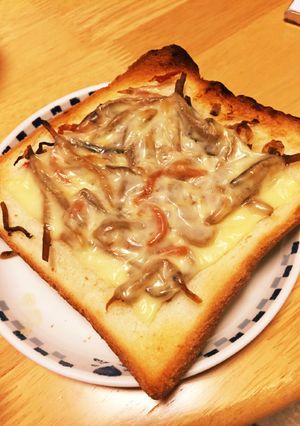朝にお手軽ガッツリパン！！-レシピのメイン写真