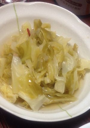 キャベツのぴり辛煮-レシピのメイン写真