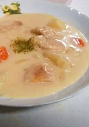 むね肉なのにふわふわ ゴロゴロシチュー-レシピのメイン写真
