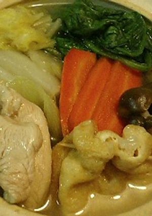 鶏の葛たたき鍋-レシピのメイン写真