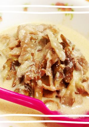 根菜の豆乳明太子クリーム煮-レシピのメイン写真