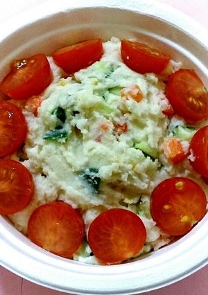 レンジで簡単！新じゃがのポテトサラダ-レシピのメイン写真