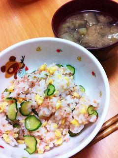 手軽に!簡単!鮭のちらし寿司-レシピのメイン写真