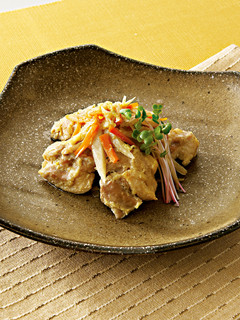 簡単♪鶏とごぼうのねぎ味噌蒸し煮-レシピのメイン写真