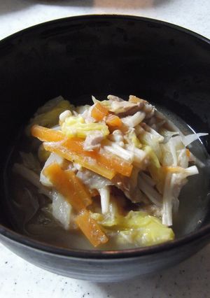 白菜とシーチキンの重ね蒸し-レシピのメイン写真
