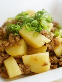 じゃが芋のひき肉てりやき-レシピのメイン写真