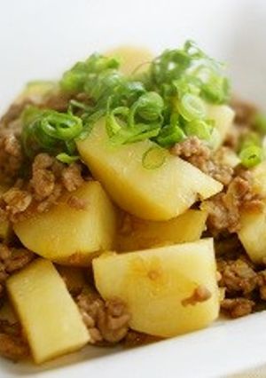 じゃが芋のひき肉てりやき-レシピのメイン写真