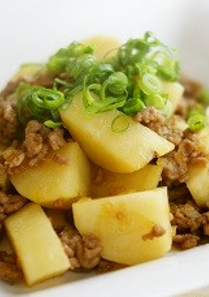 じゃが芋のひき肉てりやき-レシピのメイン写真