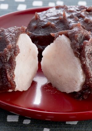いちごおはぎ＊とちおとめソース-レシピのメイン写真