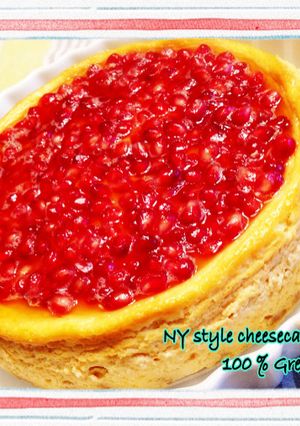 ギリシャヨーグルト100%チーズケーキ-レシピのメイン写真