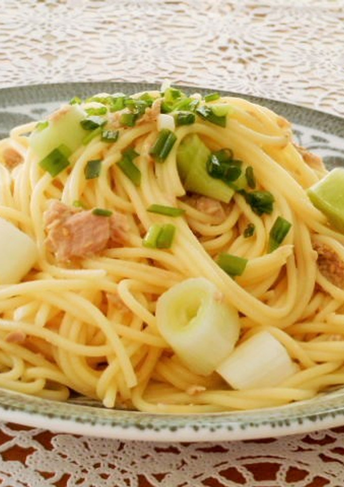 とろっとろ～長ネギのパスタ-レシピのメイン写真