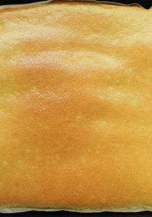 材料3つで簡単★ホケミロールケーキ生地♪-レシピのメイン写真
