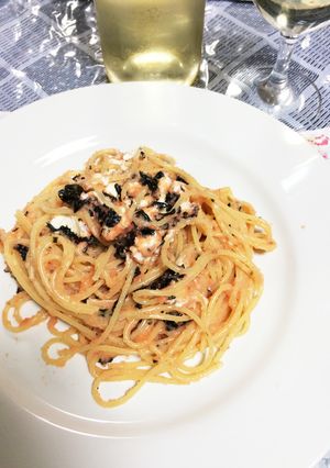 明太子とクリームチーズのパスタ-レシピのメイン写真