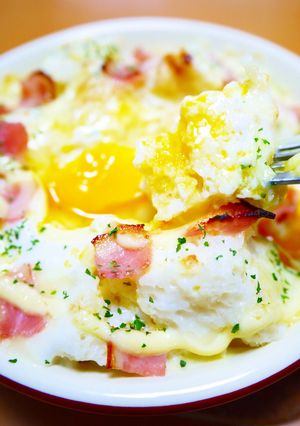 朝食やランチに♪簡単☆パンdeグラタン-レシピのメイン写真
