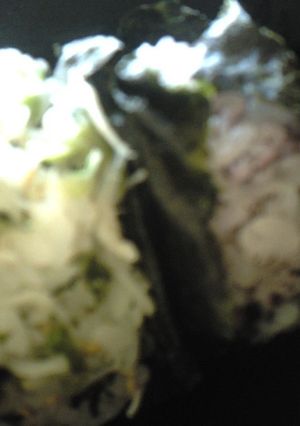 おにぎり～青菜ちりめんとゆかりちりめん～-レシピのメイン写真
