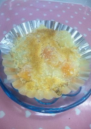 シチューをお弁当用グラタンに♪-レシピのメイン写真