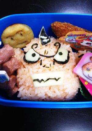 妖怪ウォッチ☆ブリー隊長☆キャラ弁-レシピのメイン写真