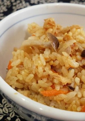 ツナ缶で♧カレー炊き込みごはん♧-レシピのメイン写真